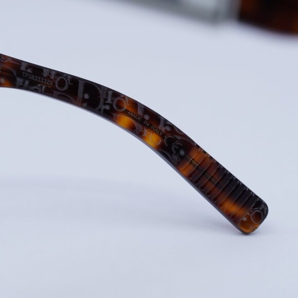 🕶️ New Dior DIORB23 R1I 20C0 Sunglasses - Shiny Red Havana Frame - Picture 7 of 11